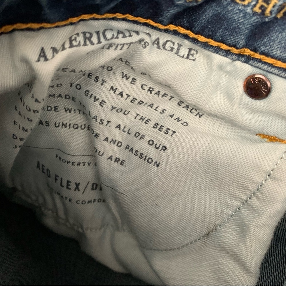 American Eagle Outfitters Extreme Flex Slim Straight Jeans - Picture 7 of 9